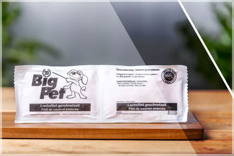 Lachsfilet geschnetzelt